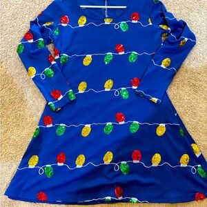 ❤️💚CHRISTMAS DRESS💚❤️ tipsy elves Christmas Lights dress